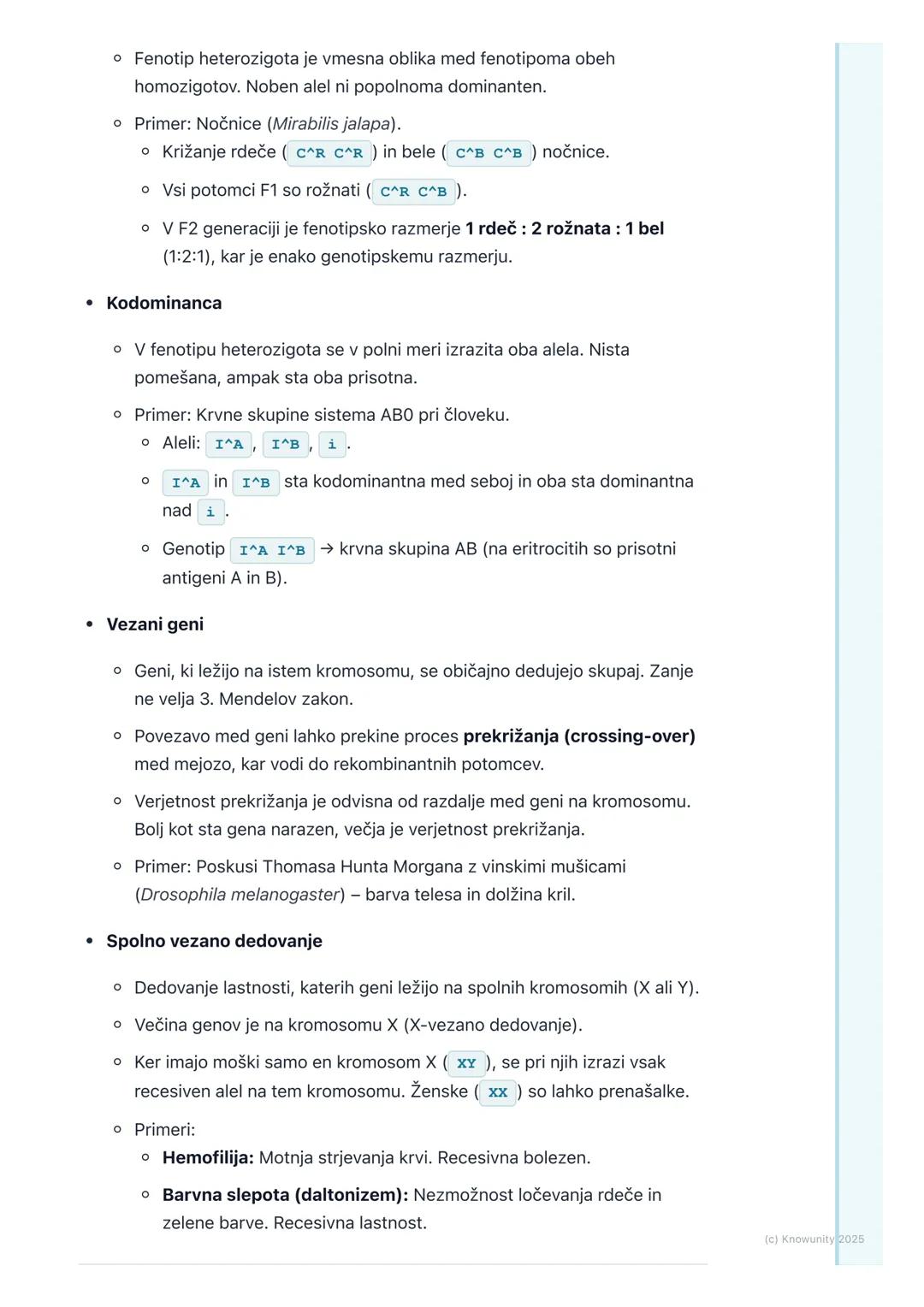 # Mendelsko in ne-Mendelsko
dedovanje
Uvod v dedovanje
Dedovanje je proces, pri katerem se lastnosti prenašajo s staršev na potomce.
Osnov