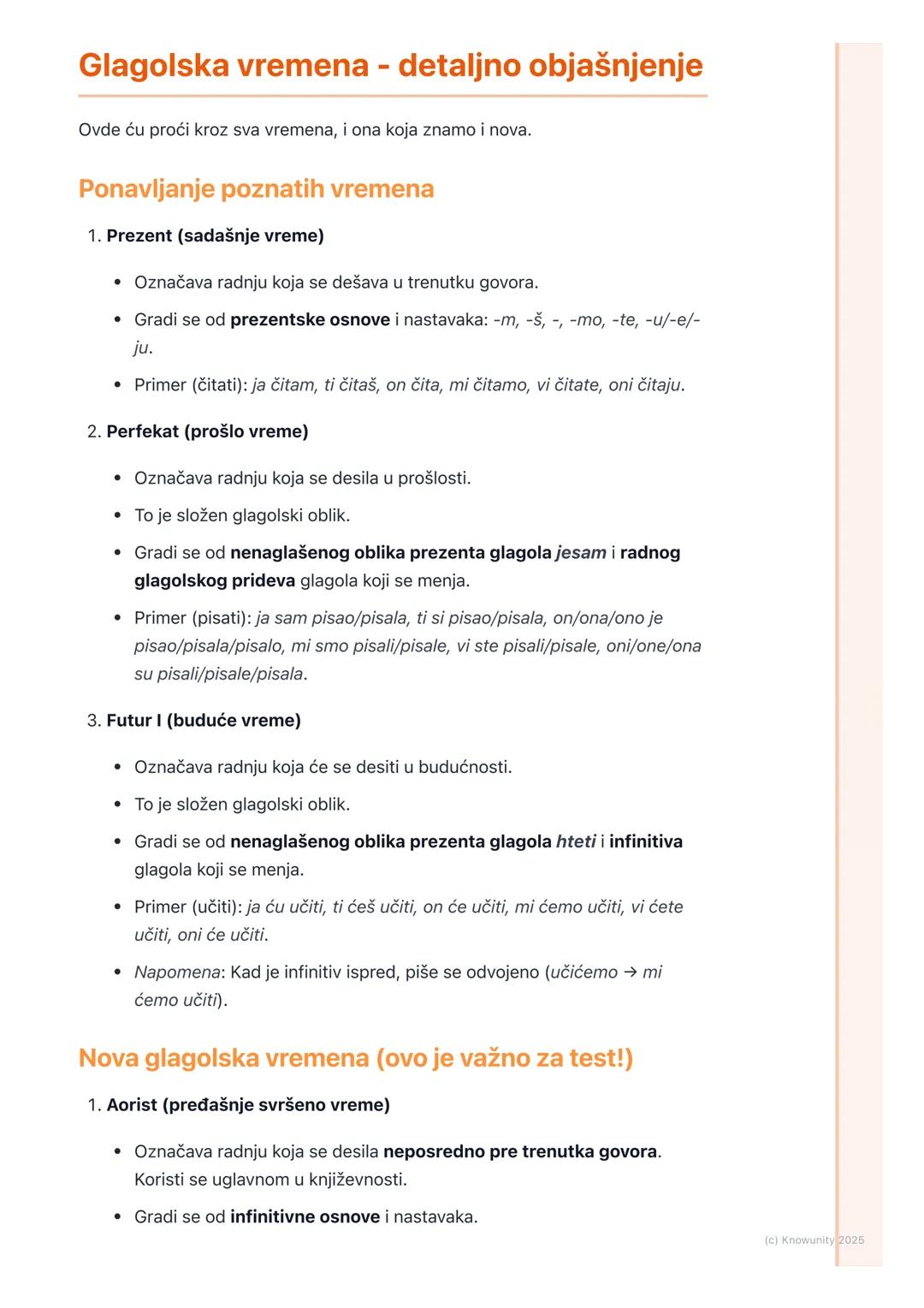 # Glagoli
Uvod u glagole
Glagoli su promenljive reči koje označavaju radnju, stanje ili zbivanje. Oni su
najvažniji deo rečenice, jer bez