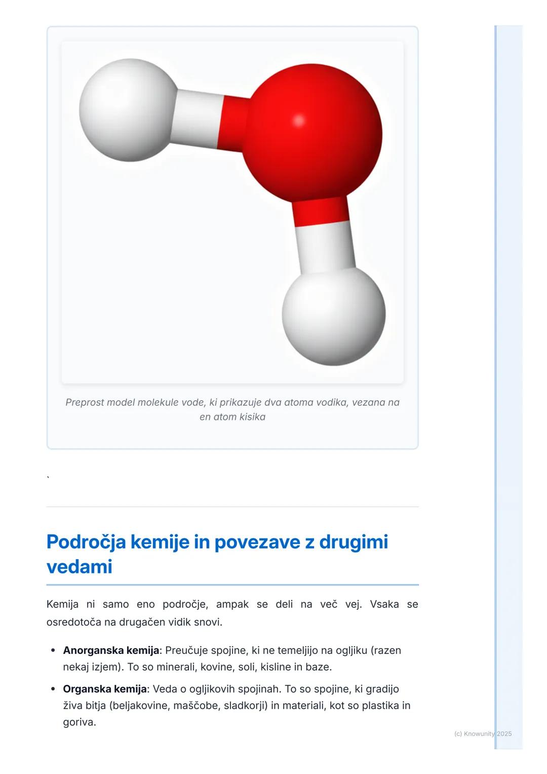 # Kaj je kemija in njen pomen
Opredelitev kemije in njen pomen
Kemija je naravoslovna veda, ki preučuje snov, njeno zgradbo, lastnosti in