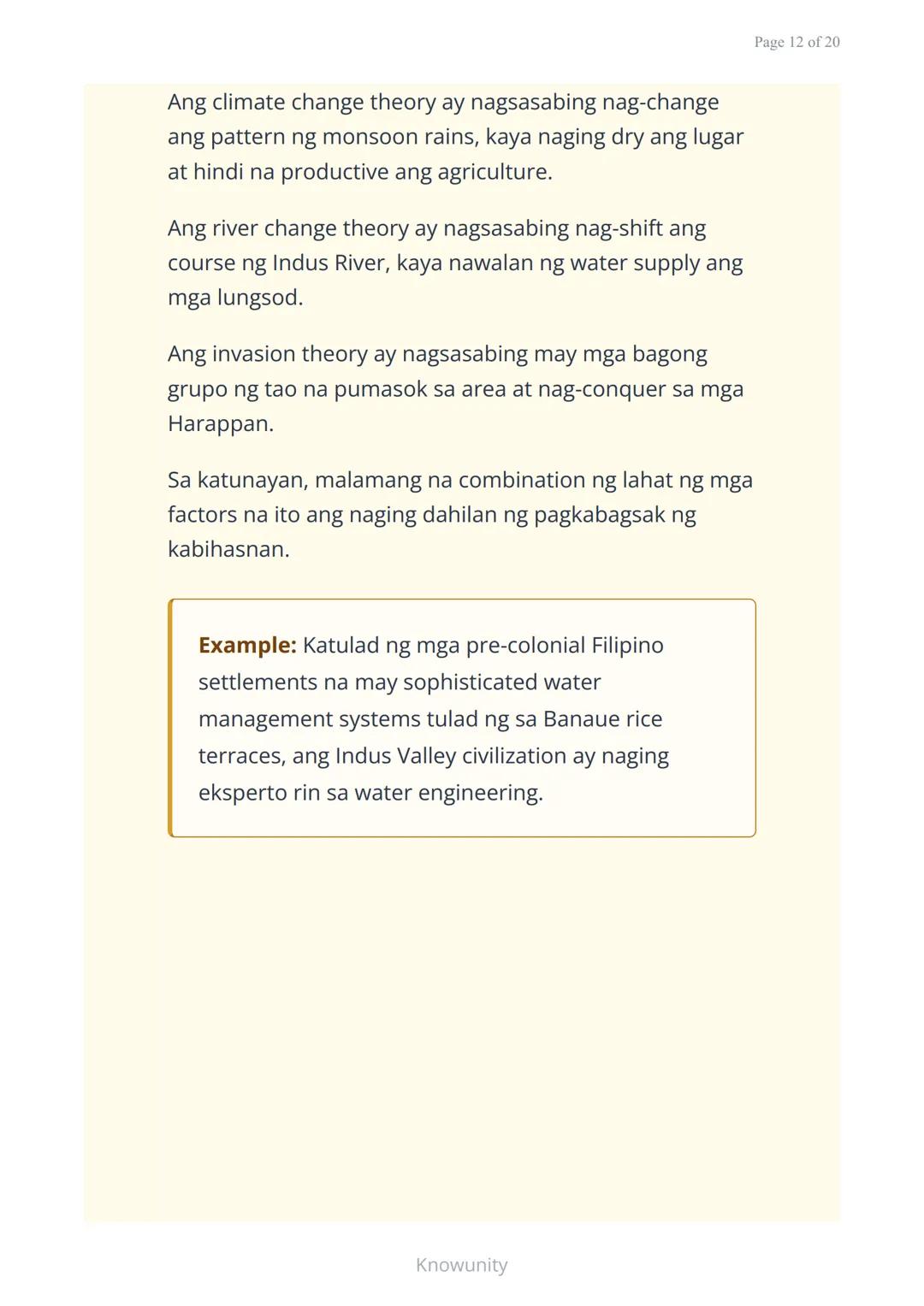 # Sinauang Kabihasnan ng Daigdig: Mesopotamia, Ehipto, Indus, at Tsina
Pag-aaral ng apat na mahahalagang sinaunang kabihasnan sa mundo
##