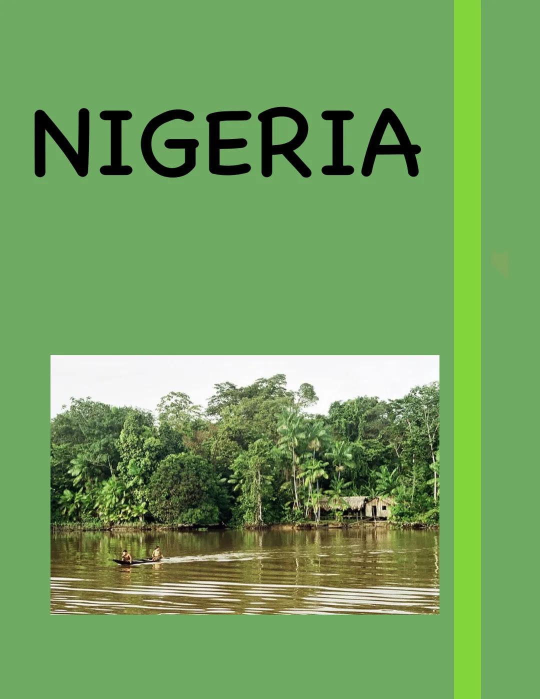 # NIGERIA History:
* beginning of the 19th century: British & Portuguese began to fight for the domination of the
area around Lagos.
* end o