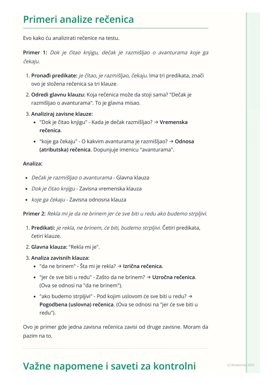 # Sintaksa (Nauka o rečenici)
Uvod u sintaksu
Sintaksa je deo gramatike koji proučava rečenicu. Bavi se time kako se reči
povezuju u veće