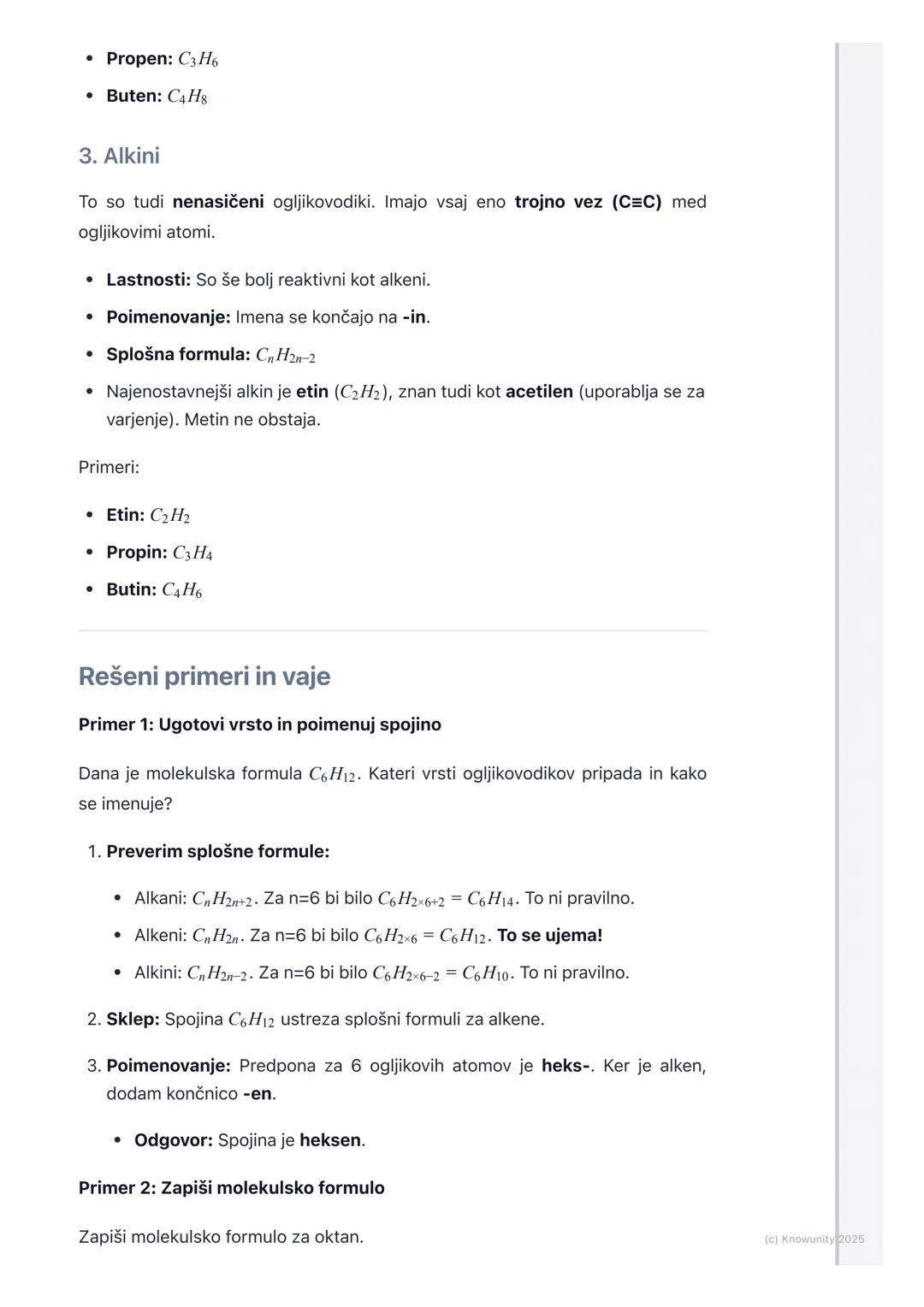 # Ogljikovodiki
Kaj so ogljikovodiki?
To so organske spojine, zgrajene samo iz ogljikovih (C) in vodikovih (H)
atomov. So osnova za vse os